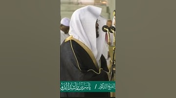 {يَا أَيُّهَا النَّاسُ أَنْتُمُ الْفُقَرَاءُ إِلَى اللَّهِ }سورة فاطر/الشيخ ياسر الدوسري