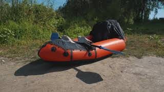 Khopyor River Rafting Solo. August, 2020.