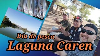 Laguna Caren , dia de pesca - región metropolitana 🇨🇱