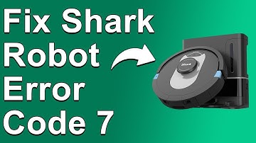 Shark Robot Error Code 7 Indicates Fault In Cliff Sensors   Learn How You Can Fix Error Code 7!.