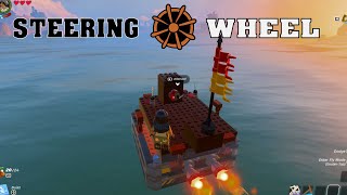 How To Make Boat That Turns LEFT and RIGHT - Lego Fortnite