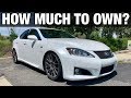 Cost of Ownership - Lexus ISF