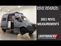 LichtsinnRV.com - The 2021 Winnebago Revel Interior & Exterior Measurements