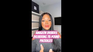 Amazon has changed the weight limit for Delivery Drivers? | Amazon delivery driver😱