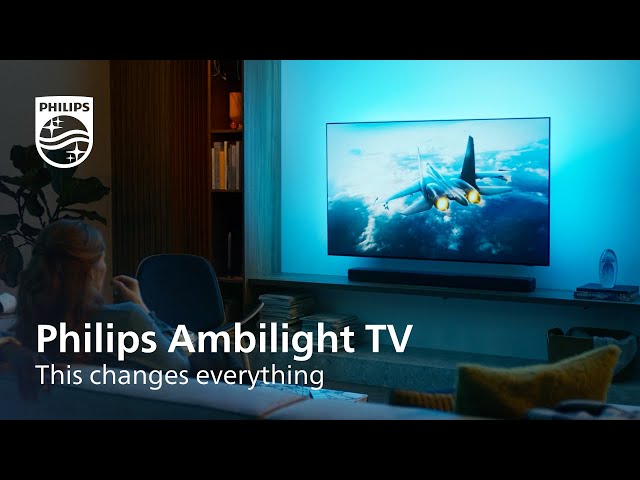 Philips Ambilight TV  This changes everything - Gaming, Movies and Sports.  
