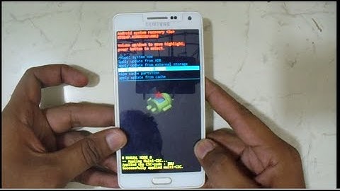 Samsung Galaxy A5 SM A500G Eazy Pattern Reset And Hard Reset  Youtube