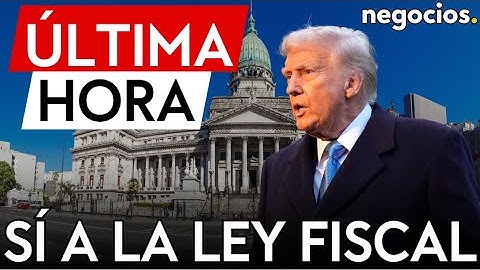 ÚLTIMA HORA | Trump gana la batalla: EEUU aprueba el proyecto de ley fiscal