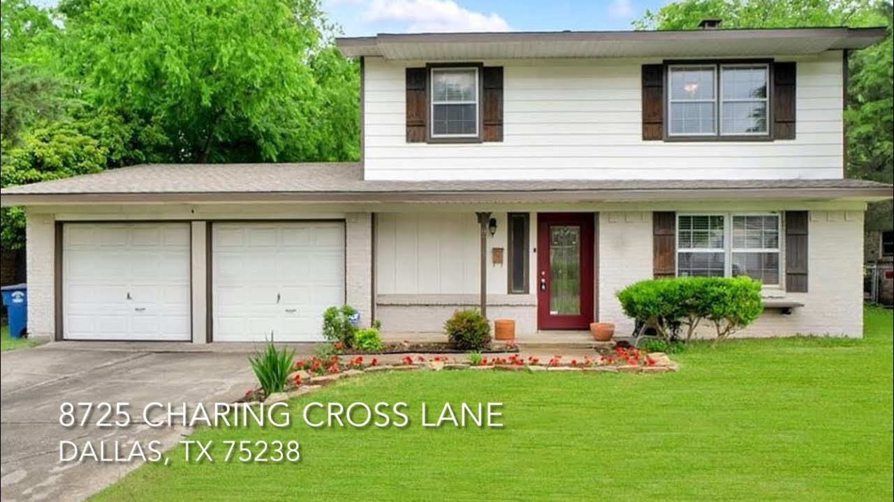 8725 Charing Cross Lane Dallas, TX 75238 YouTube