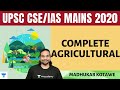 Complete Agricultural | UPSC CSE/IAS Mains 2020 | UPSC CSE - Hindi I Madhukar Kotawe