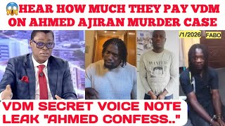 VDM FINALLY EXPOSED | HOW MUCH AHMED AJIRAN PAID VERYDARKMAN