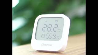 Heiman smart tuya zigbee temperature and humidity sensor HS3HT