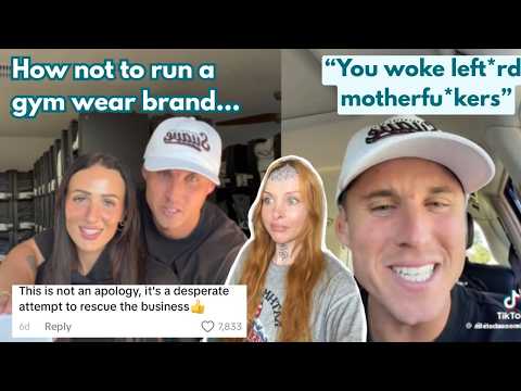 tiktok couple may have destroyed their gym wear company over mean video
