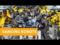 Industry 4.0 Manufacturing KUKA Robots Building SEAT Cars