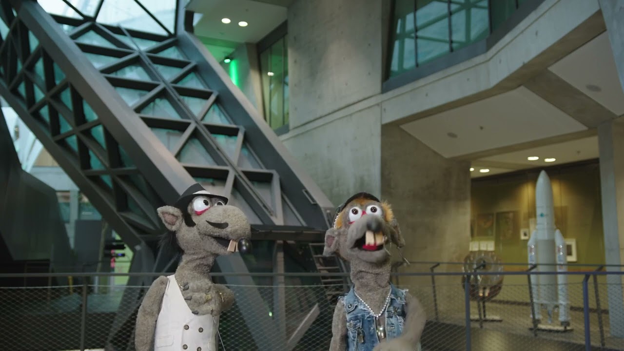 Körbel & Abrazzo zu Besuch im darmstadtium