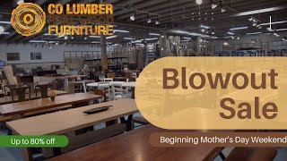 Furniture Blowout Sale in Colorado Springs | May 2024