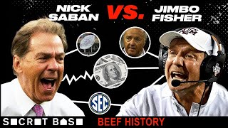 Nick Saban and Jimbo Fisher's beef was the nastiest we've ever seen from college football coaches