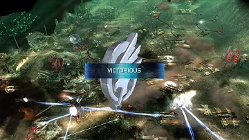 Command & Conquer 3 Tiberium Wars - Ground Zero - Hard Difficulty - EASY METHOD!