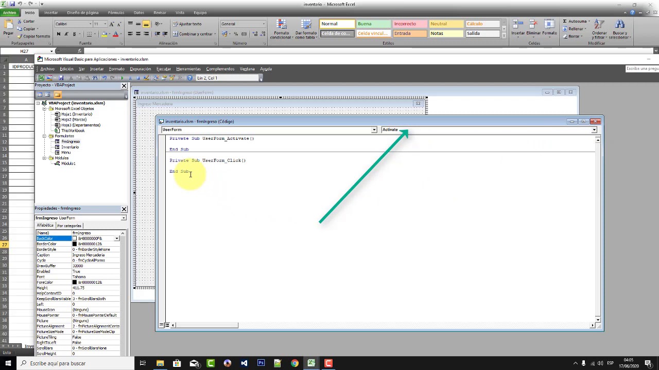 ListBox y Mòdulos Excel 2 - YouTube
