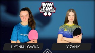 10:30 Iryna Konkulovska  - Yulianna Zanik West 1 WIN CUP 06.05.2024 | TABLE TENNIS WINCUP