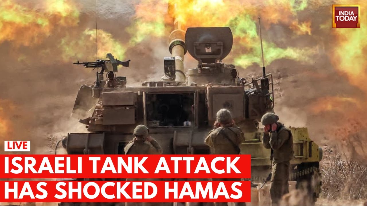 ⁣Israel Hamas War LIVE Update: Israeli Tanks Enter Gaza Strikes Multiple Location | Israel Palestine