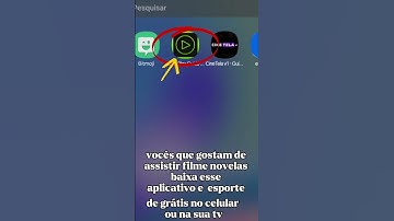 aplicativo que dá para você assistir novela filme séries e esportes tudo de graça#aplicativo