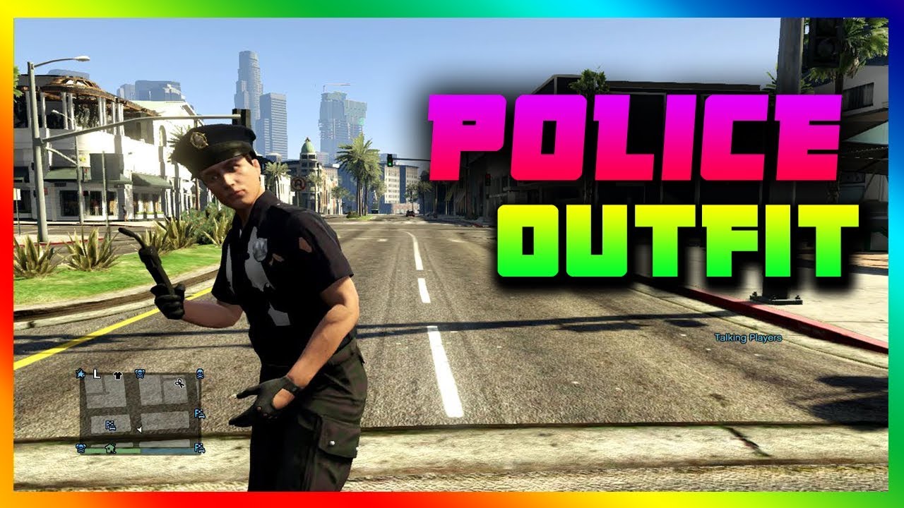 GTA 5 Online SOLO COP OUTFIT GLITCH *NEW* 1.28 PS3/XBOX 360 GTA 5