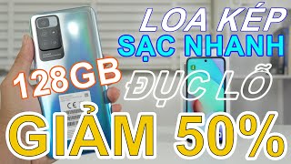 REVIEW Redmi 10 2022 GIẢM SỐC 50% LAZADA - FPT SHOP: LOA KÉP, 128GB, PIN TRÂU, SẠC NHANH...