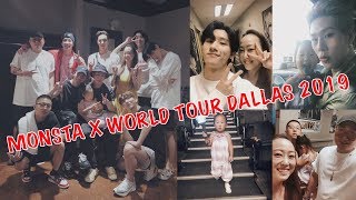 OLI GOES TO MONSTA X WORLD TOUR CONCERT | Dallas 2019
