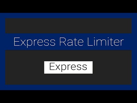 How to Rate Limit an Express App