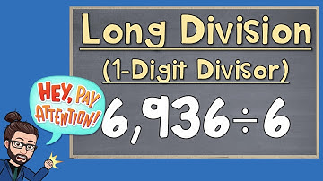 Divide by a 1 Digit Number | The Math Review | 6NS2