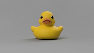 Rubber Duck Fusion360 Study