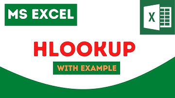 How To Use Hlookup Formula in MS Excel | Excel HLookup Function Tutorial | Hindi Version | Anil