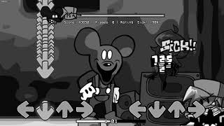 FNF vs Mickey Mouse But MINUS (BETTER VERSION)(Sunday Night /HORROR EXE Happy Song) (FNF Mods)