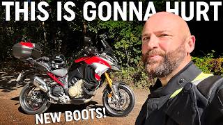 Prepping for The Longest Day on my bike – Multistrada V4 Panic Touring Tyre Faff