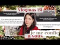 Je me Confie à Vous : Retour sur 2020 | Vlogmas 23