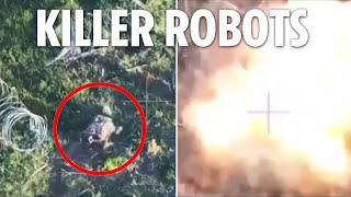 Putin unleashes kamikaze robots as Ukraine blasts Russian advance with howitzers and drones