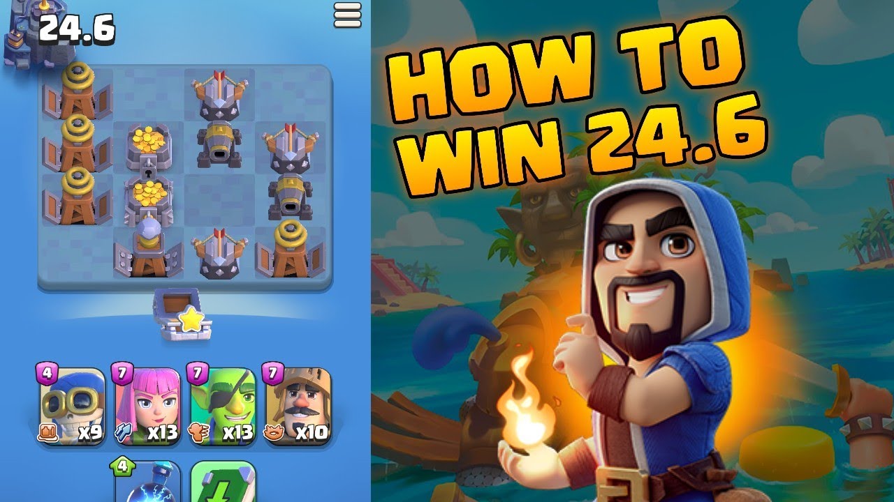 FULL GUIDE how to win level 24.6 in Clash Quest! 