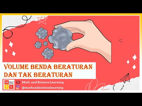 Video: Bagaimana Anda menggunakan metode perpindahan air untuk menemukan volume benda yang tidak beraturan?