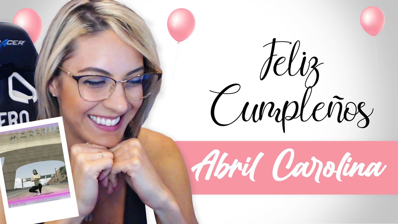 Los Streamers de Marbella Vice felicitan el cumpleaños a Carolina Abril
