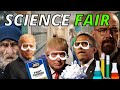 The presidents join the science fair