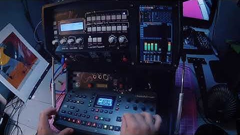 TRAINTRACS - LATENT ZERO [Live DnB] (Octatrack, Virus TI Snow, Bitwig)