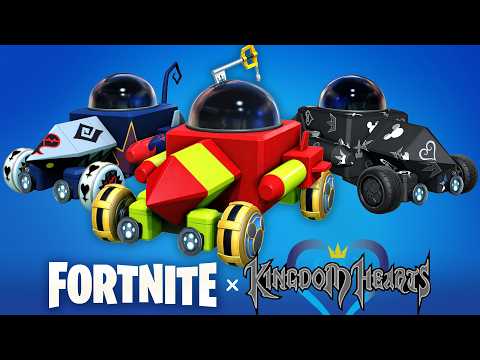 EARLY LOOK AT KINGDOM HEARTS x FORTNITE!!