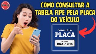 COMO CONSULTAR A TABELA FIPE PELA PLACA DO VEÍCULO! screenshot 4