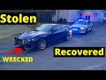 STOLEN GT350R Mustang then Wrecked and RECOVERED