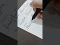 Abarrane calligraphy #shorts #basic #simple #calligraphy #art #lettering #handlettering #ink