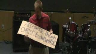 Cardboard Testimonies (Katherine Ross Talk at Campus Crusade