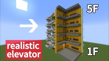 Minecraft Floor - selecting Realistic Elevator