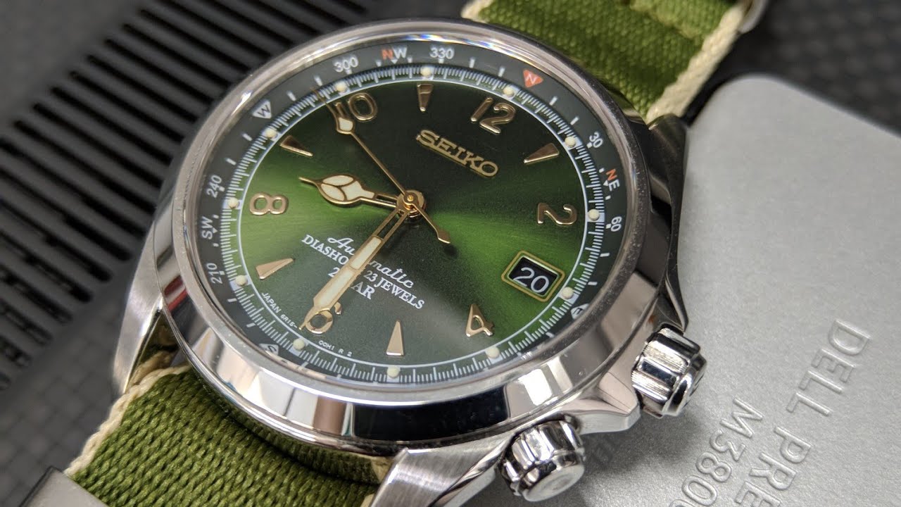 Seiko Alpinist SARB017 Automatic Watch - YouTube