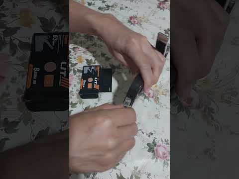 Как установить скобы для степлера