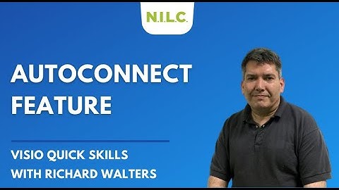 How To Use The AutoConnect Feature On A Flowchart Diagram in Microsoft Visio